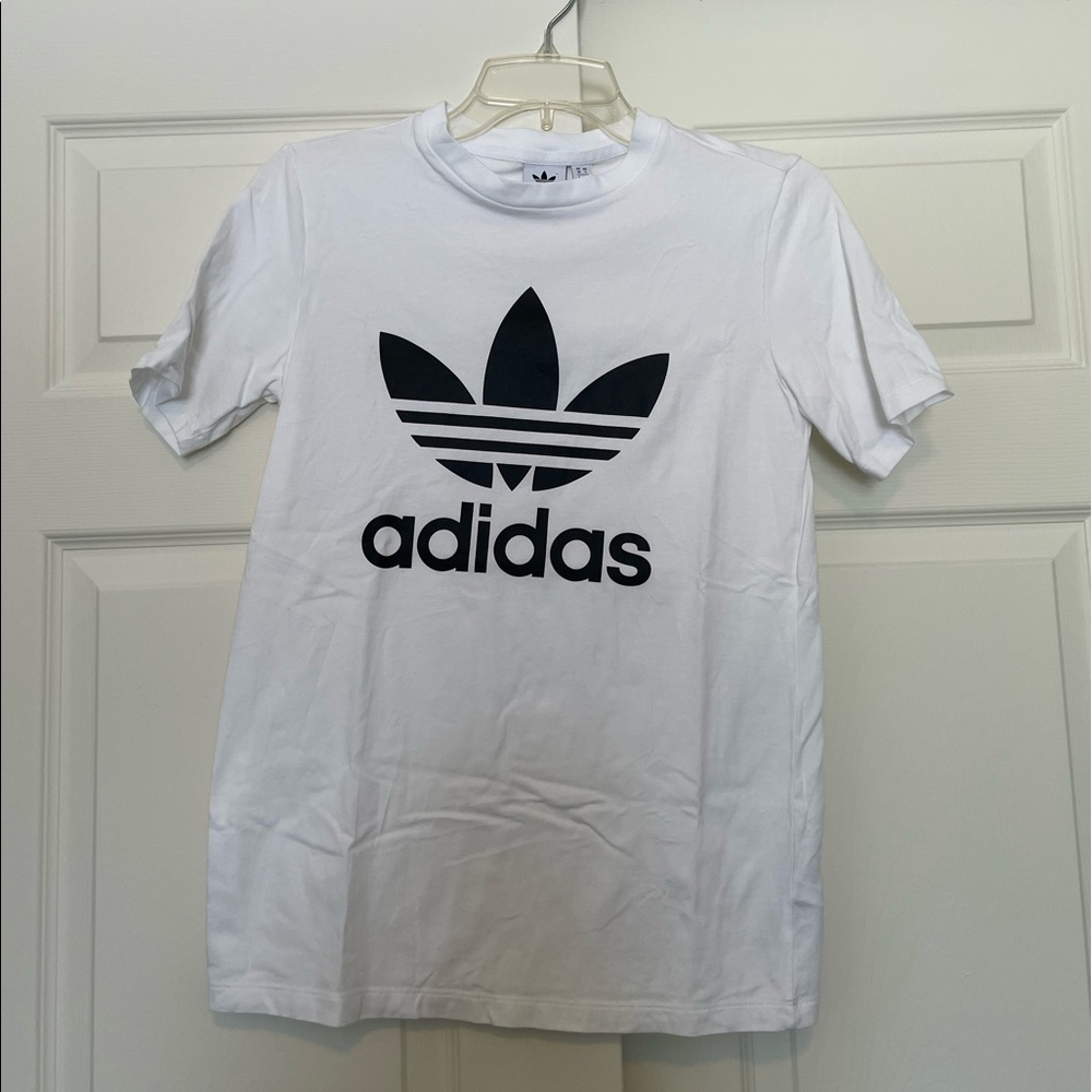 White adidas shirt